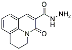 2,3-DIHYDRO-5-OXO-(1H,5H)-BENZO[IJ]QUINOLIZINE-6-CARBOXYLIC ACID HYDRAZIDE Struktur