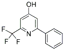 4-HYDROXY-2-PHENYL-6-(TRIFLUOROMETHYL)PYRIDINE Struktur