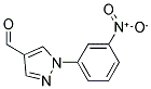 1-(3-NITROPHENYL)-1H-PYRAZOLE-4-CARBALDEHYDE Struktur