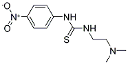 1-(2-(DIMETHYLAMINO)ETHYL)-3-(4-NITROPHENYL)THIOUREA Struktur