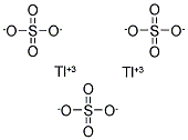 THALLIC SULFATE Struktur