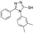 4-(3,4-DIMETHYL-PHENYL)-5-PHENYL-4H-[1,2,4]TRIAZOLE-3-THIOL Struktur