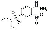 N,N-DIETHYL-4-HYDRAZINO-3-NITRO-BENZENESULFONAMIDE Struktur