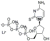 2-THIO-2'-DEOXYCYTIDINE-5'-TRIPHOSPHATE LITHIUM SALT Struktur