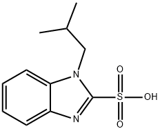 1-ISOBUTYL-1H-BENZIMIDAZOLE-2-SULFONIC ACID Struktur