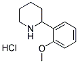 2-(2-METHOXYPHENYL) PIPERIDINE HYDROCHLORIDE Struktur