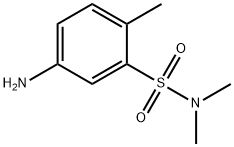 5-AMINO-2,N,N-TRIMETHYL-BENZENESULFONAMIDE Struktur