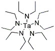 TANTALUM (V) DIETHYLAMIDE Struktur