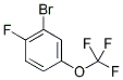 2-FLUORO-5-TRIFLUOROMETHOXY-BROMOBENZENE Struktur