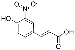 4-HYDROXY-3-NITROCINNAMIC ACID Struktur