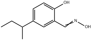 5-(SEC-BUTYL)-2-HYDROXYBENZENECARBALDEHYDE OXIME Struktur