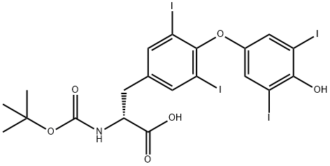 BOC-D-THYROXINE Struktur