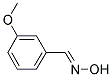 3-METHOXYBENZALDEHYDE OXIME Struktur