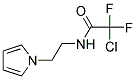 2-CHLORO-2,2-DIFLUORO-N-[2-(1H-PYRROL-1-YL)ETHYL]ACETAMIDE Struktur