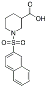 1-(2-NAPHTHYLSULFONYL)PIPERIDINE-3-CARBOXYLIC ACID Struktur