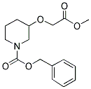 METHYL-3-(N-CBZ-PIPERIDINOXY) ACETATE Struktur