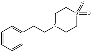 4-PHENETHYL-1LAMBDA6,4-THIAZINANE-1,1-DIONE Struktur