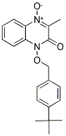 1-[(4-TERT-BUTYLBENZYL)OXY]-3-METHYLQUINOXALIN-2(1H)-ONE 4-OXIDE Struktur