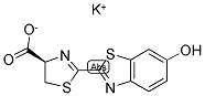 4,5-DIHYDRO-2-(6-HYDROXY-2-BENZOTHIAZOLYL)-4-THIAZOLECARBOXYLIC ACID POTASSIUM SALT Struktur