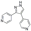 4-[4-(PYRIDIN-4-YL)-1H-PYRAZOL-3-YL]PYRIDINE Struktur