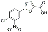 5-(4-CHLORO-3-NITRO-PHENYL)-FURAN-2-CARBOXYLIC ACID Struktur