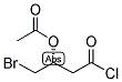 (R)-3-ACETOXY-4-BROMOBUTYRYL CHLORIDE Struktur