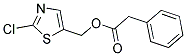 (2-CHLORO-1,3-THIAZOL-5-YL)METHYL 2-PHENYLACETATE Struktur