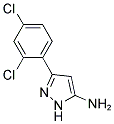 3-(2,4-DICHLOROPHENYL)-1H-PYRAZOL-5-AMINE Struktur