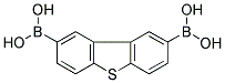 8-(DIHYDROXYBORYL)DIBENZO[B,D]THIOPHEN-2-YLBORONIC ACID Struktur