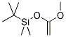 1-(TERT-BUTYLDIMETHYLSILYLOXY)-1-METHOXYETHENE Struktur