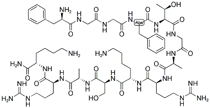 (PHE1-(R)-GLY2)-NOCICEPTIN (1-13) AMIDE Struktur