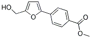 4-(5-HYDROXYMETHYL-FURAN-2-YL)-BENZOIC ACID METHYL ESTER Struktur