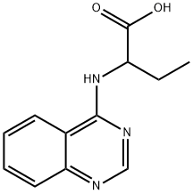 2-(QUINAZOLIN-4-YLAMINO)-BUTYRIC ACID Struktur