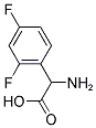 2,4-DIFLUORO-DL-PHENYLGLYCINE Struktur