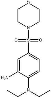 N1,N1-DIETHYL-4-(MORPHOLINE-4-SULFONYL)-BENZENE-1,2-DIAMINE Struktur