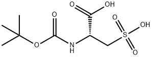 BOC-L-CYSTEIC ACID Struktur