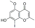 7-HYDROXY-8-IODO-5-METHOXY-2-METHYL-4H-CHROMEN-4-ONE Struktur