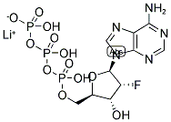 2'-FLUORO-2'-DEOXYADENOSINE-5'-TRIPHOSPHATE LITHIUM SALT Struktur