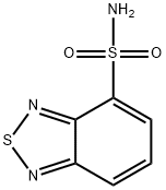 BENZO-2,1,3-THIADIAZOLE-4-SULPHONAMIDE Struktur