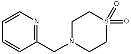 4-(2-PYRIDINYLMETHYL)-1LAMBDA6,4-THIAZINANE-1,1-DIONE Struktur