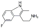 2-(5-FLUORO-2-METHYL-1H-INDOL-3-YL)-ETHYLAMINE Struktur