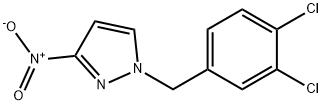 1-(2-CHLORO-6-FLUORO-BENZYL)-4-NITRO-1H-PYRAZOLE Struktur