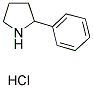 2-PHENYLPYRROLIDINE HYDROCHLORIDE Struktur