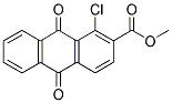 1-CHLORO-9,10-DIOXO-9,10-DIHYDRO-ANTHRACENE-2-CARBOXYLIC ACID METHYL ESTER Struktur