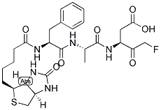 BIOTIN-PHE-ALA-FLUOROMETHYLKETONE Struktur