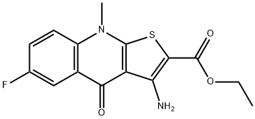 3-AMINO-6-METHYL-THIENO[2,3-B ]QUINOLINE-2-CARBOXYLIC ACID Struktur