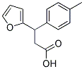 3-FURAN-2-YL-3-P-TOLYL-PROPIONIC ACID Struktur