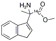 A-METHYL-D,L-TRYPTOPHAN-1-14C, METHYL ESTER Struktur