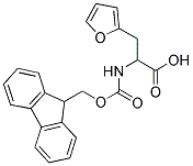 FMOC-BETA-(2-FURYL)-DDL-ALANINE Struktur