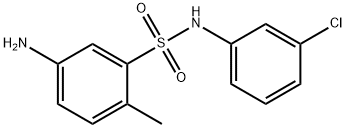 5-AMINO-N-(3-CHLORO-PHENYL)-2-METHYL-BENZENESULFONAMIDE|5-氨基-N-(3-氯苯基)-2-甲基苯-1-磺酰胺